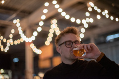 Ola Thomasson var en av många besökare på Malmö Öl & Whiskyfestival i Malmö. Biljetten harde han bokat redan 2020.